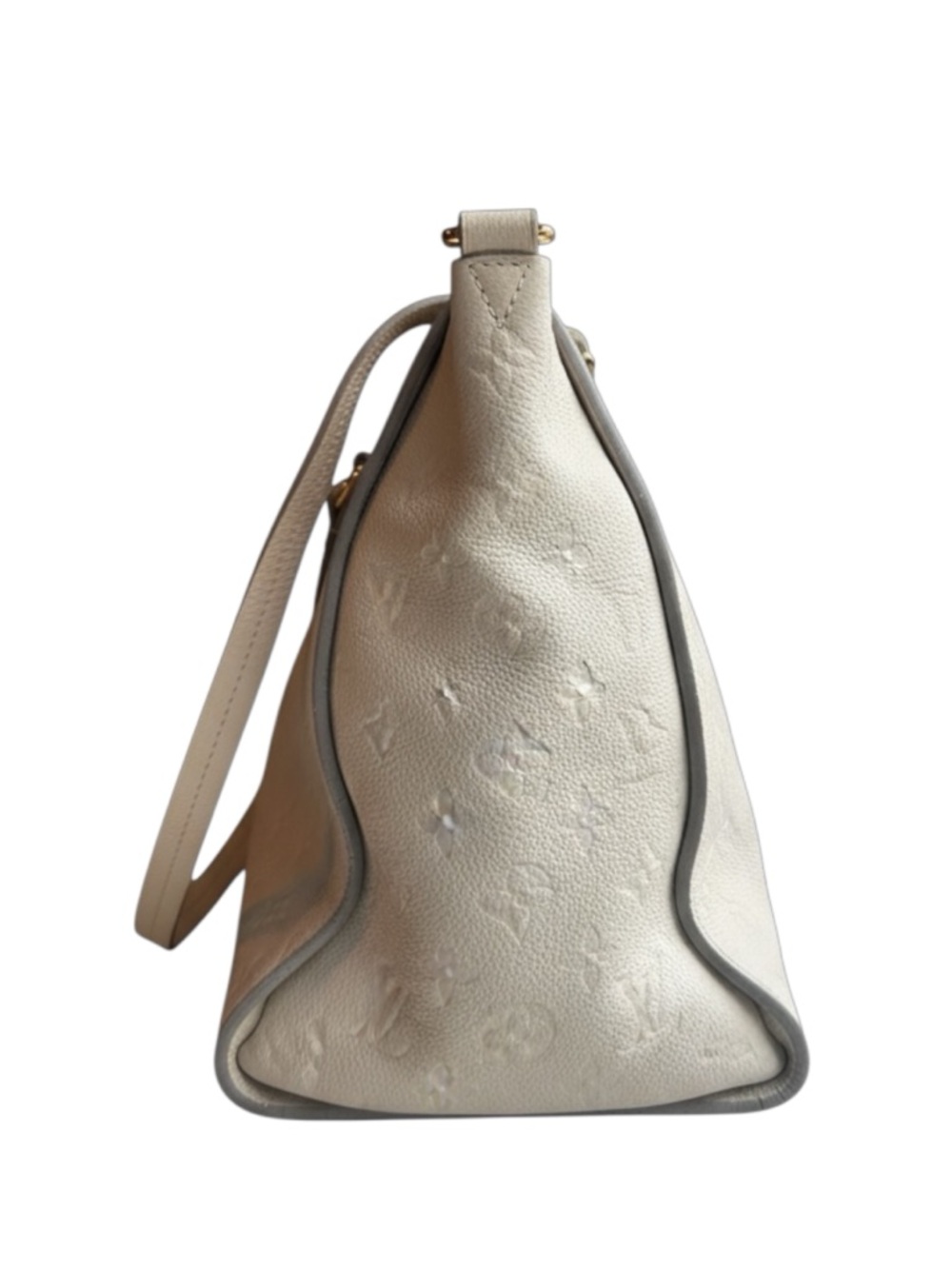 Louis Vuitton Empreinte LV Monogram Leather Lumineuse PM Tote Bag Neigo Creme - Picture 5 of 16